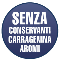 Senza conservanti carragenina aromi