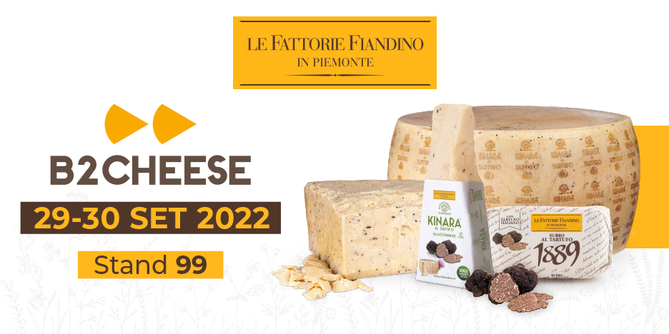 Le Fattorie Fiandino saranno presenti a B2Cheese