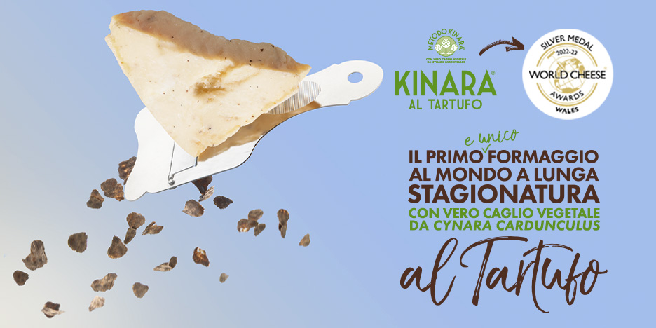 Il Kinara al Tartufo conquista l'argento ai World Cheese Awards