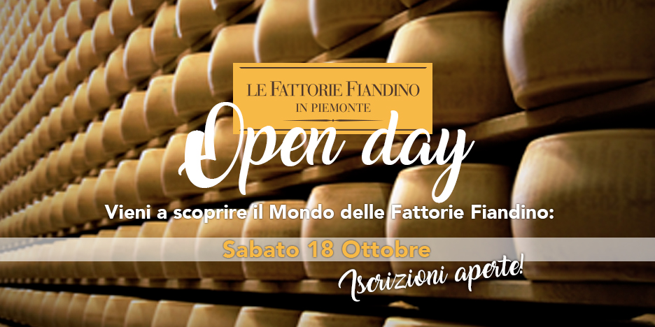 OPEN DAY ALLE FATTORIE FIANDINO 18 OTTOBRE 2025